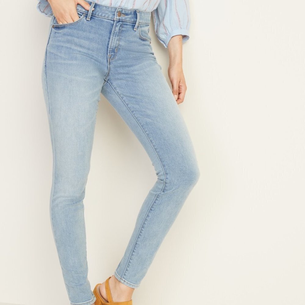 Old Navy Pop‎ Icon Skinny Light Wash Jeans Size 2